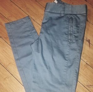 Loft Skinny sateen pants